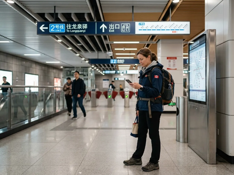 Chengdu metro to airport