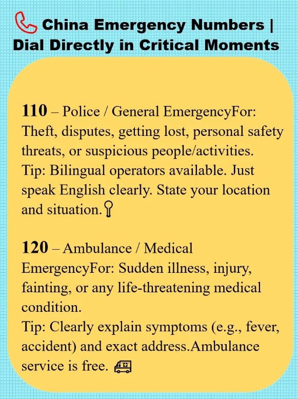foreigners emergency China foreigners emergency China