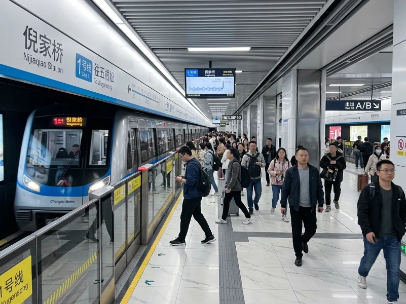 Chengdu metro map