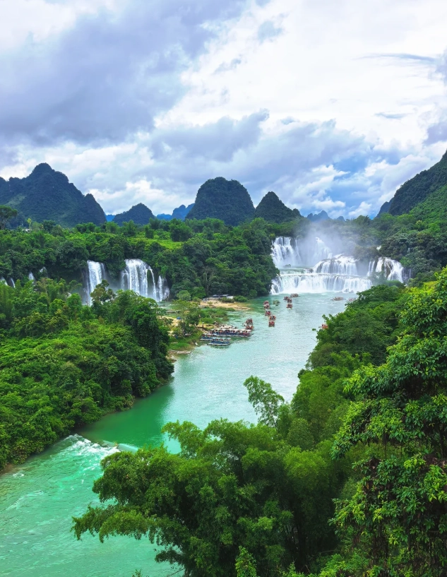 detian falls tour