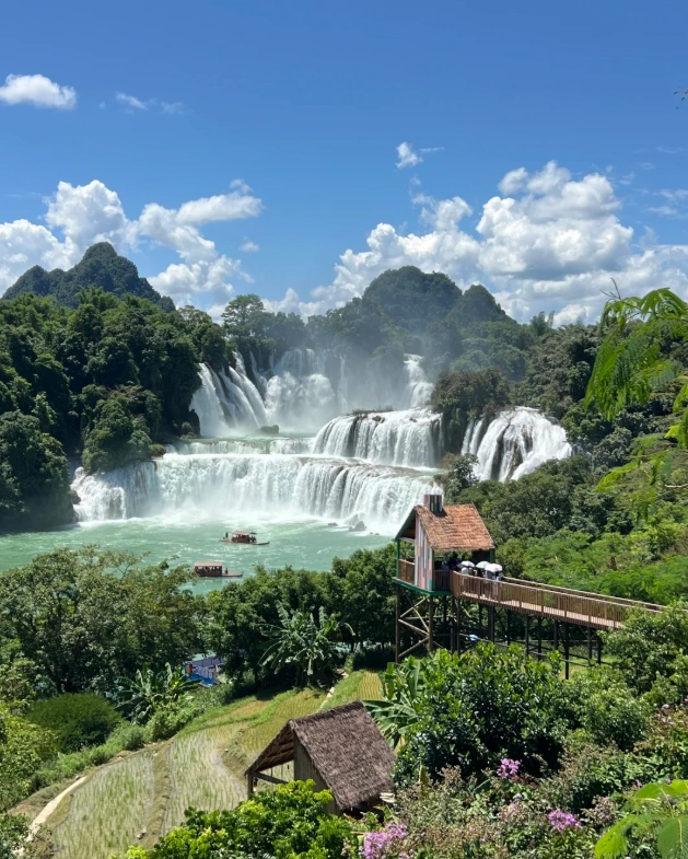 Detian waterfall photography guide Detian waterfall photography guide