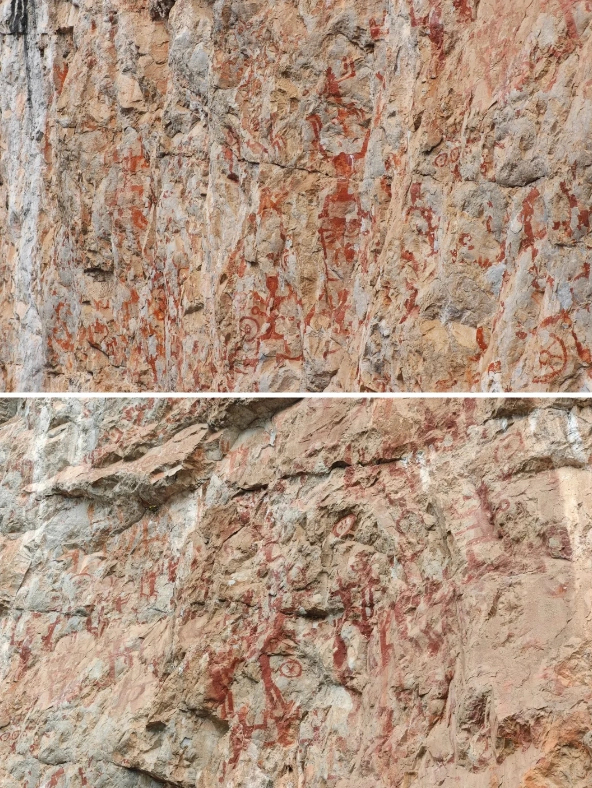 guangxi rock art tour