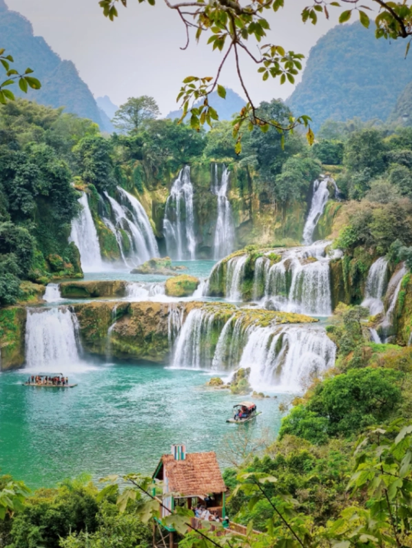 Detian Waterfall trip Detian Waterfall trip