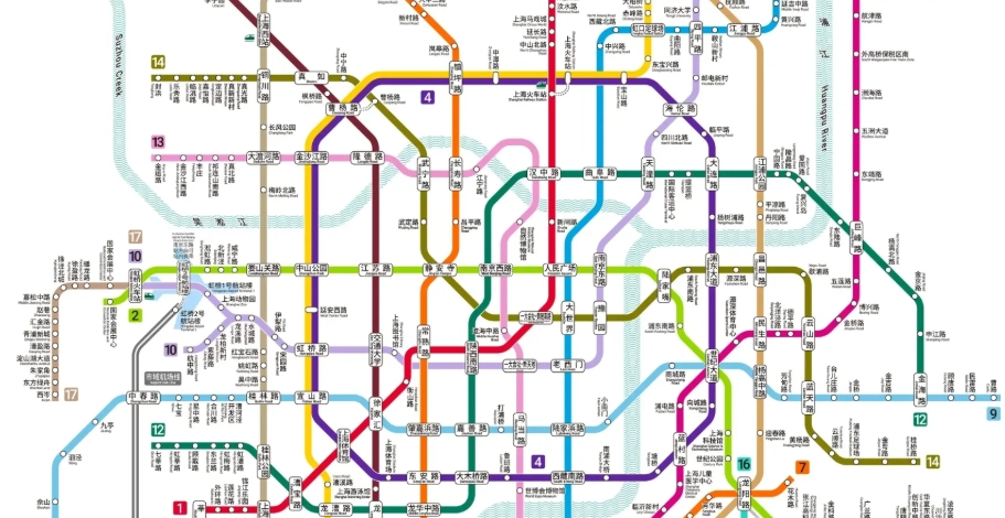 shanghai tourist map