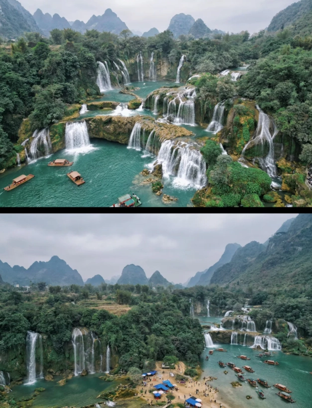 Detian Waterfall tour Detian Waterfall tour