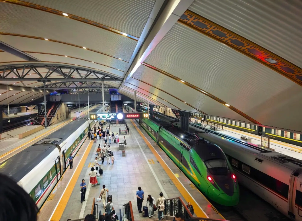 Beijing to Hangzhou high speed train