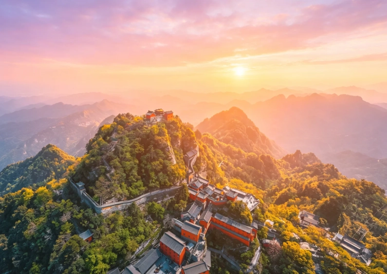 photography in Wudang Mountains