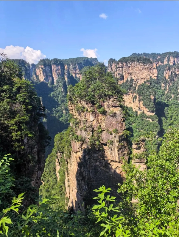 zhangjiajie national forest park with children