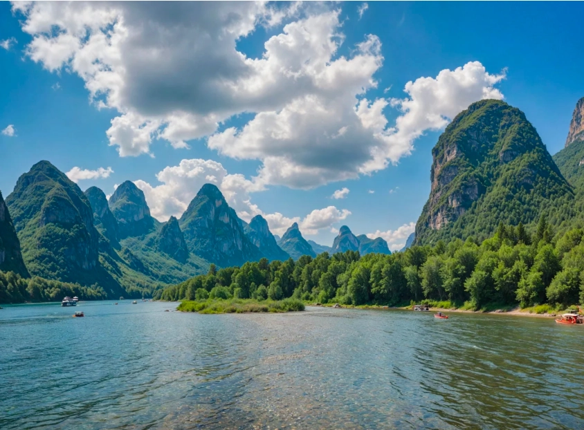 Li River cruise Guilin