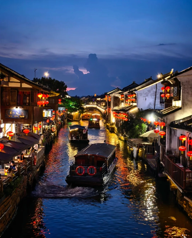 what to do in suzhou at night