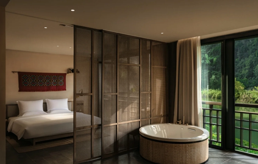 where to stay at Ban Gioc Vietnam