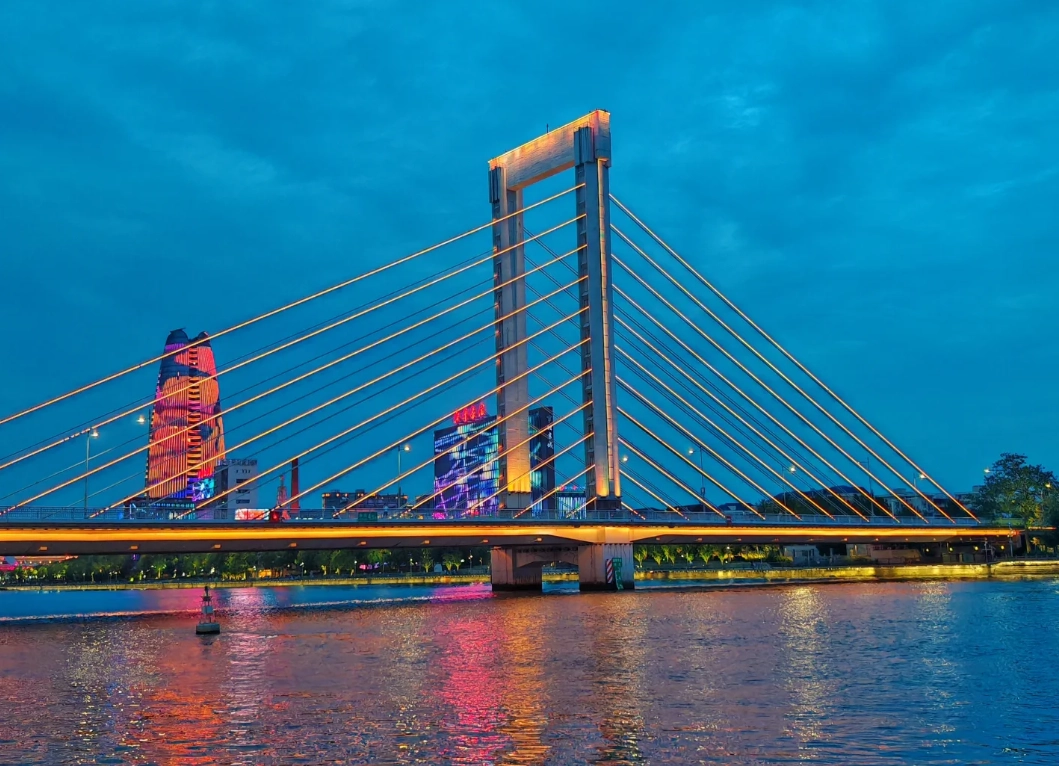 Ningbo Old Bund night photography Ningbo Old Bund night photography