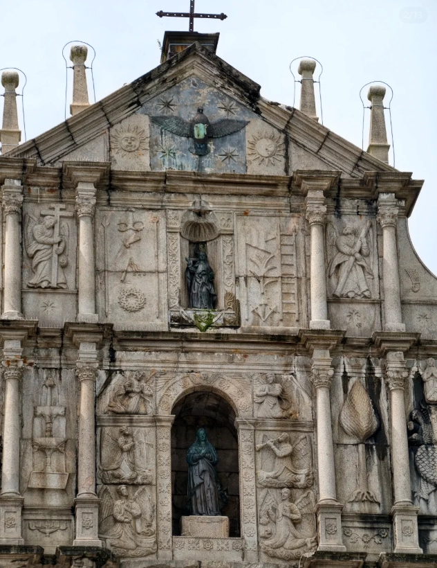 Macau historic sites map Macau historic sites map