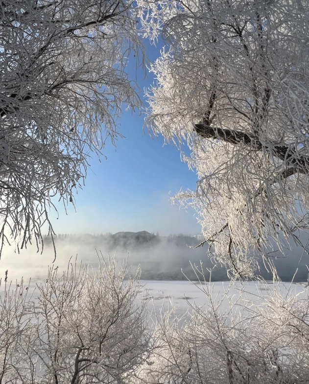Jilin City rime ice