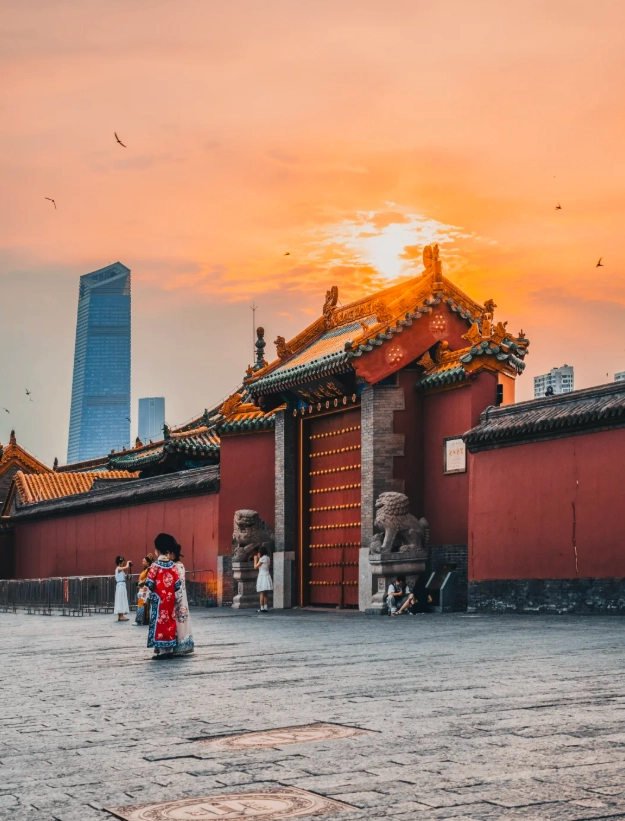 Northeast China fall travel